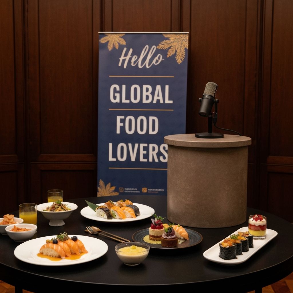Hello Global Food Lovers